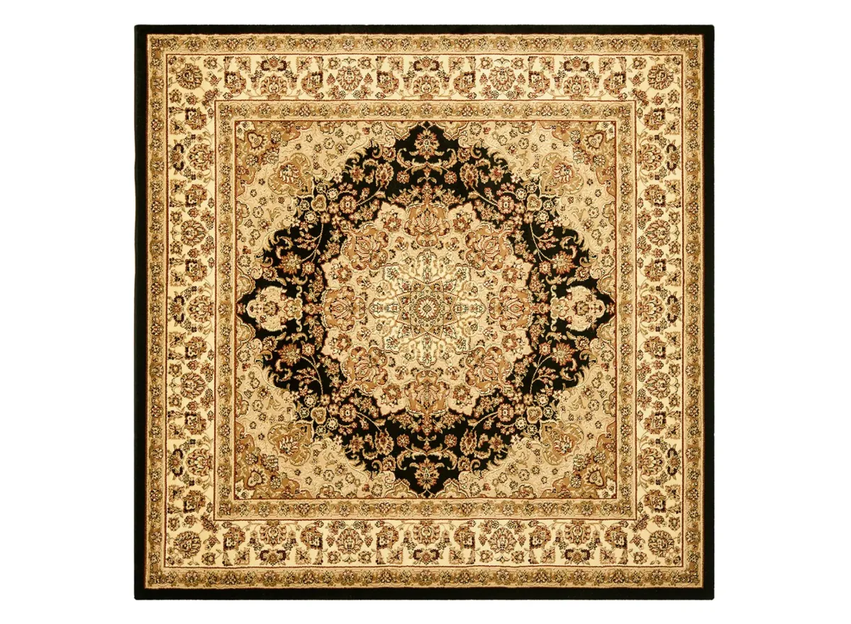 Fareham Area Rug in Black / Ivory by Safavieh