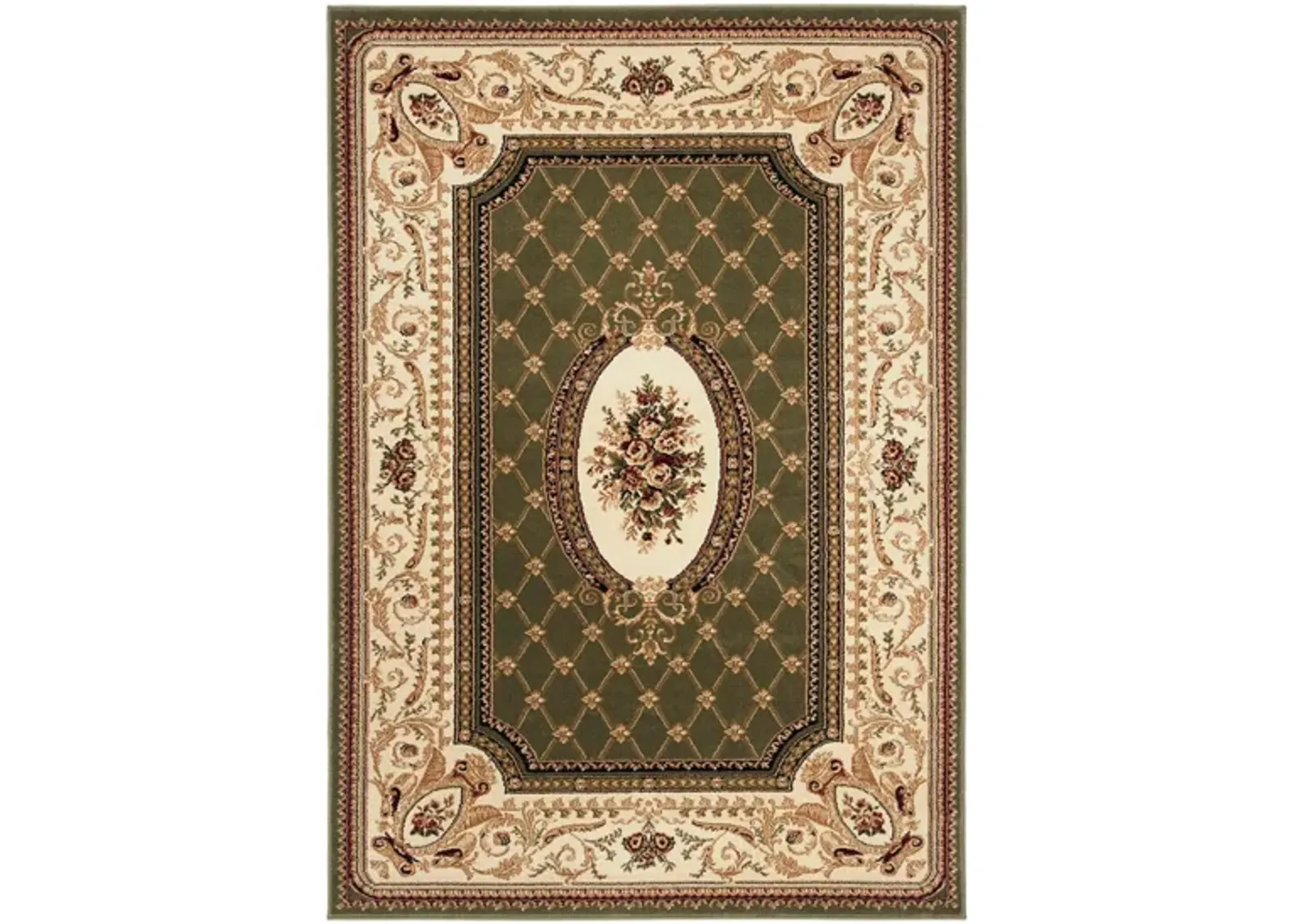 Agincourt Area Rug in Sage / Ivory by Safavieh