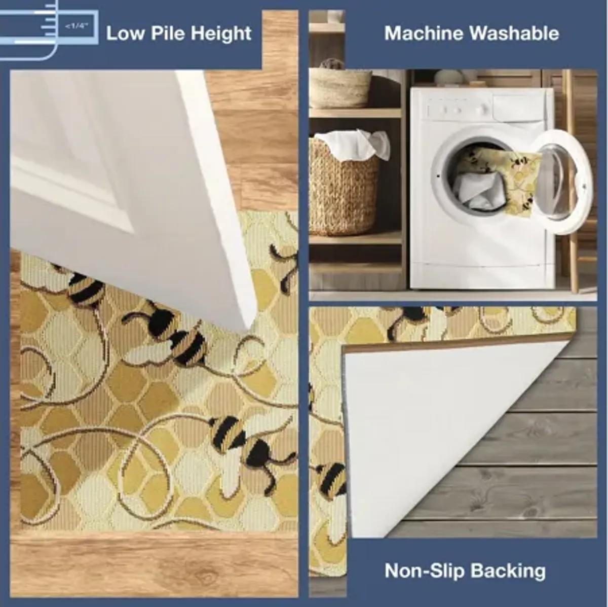 Esencia Bee Free Indoor/Outdoor Mat