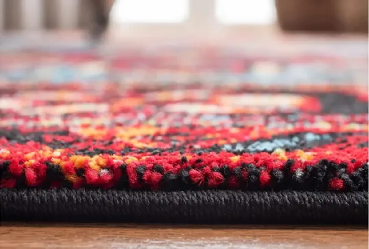 Darius Red Runner Rug