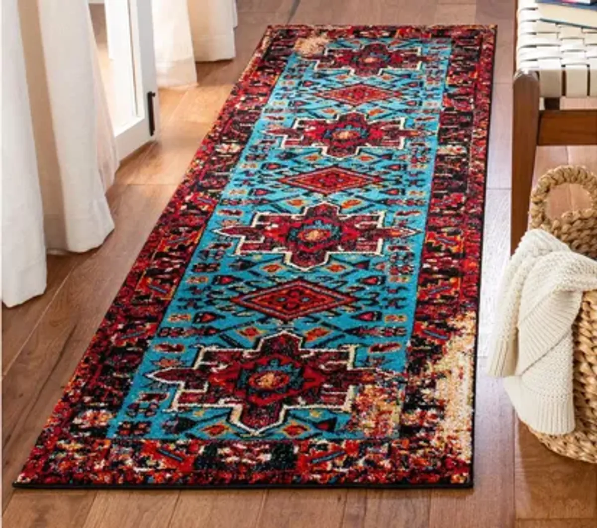 Darius Red Runner Rug