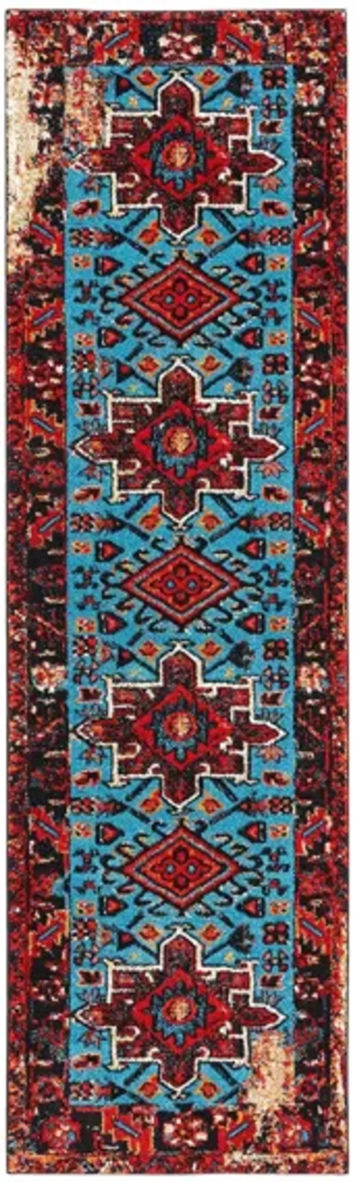 Darius Red Runner Rug