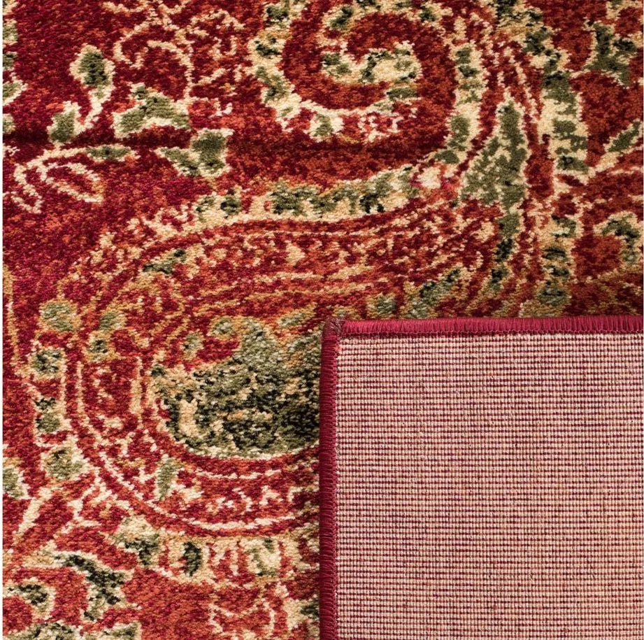 Grimaldi Area Rug Round in Red / Multi by Safavieh