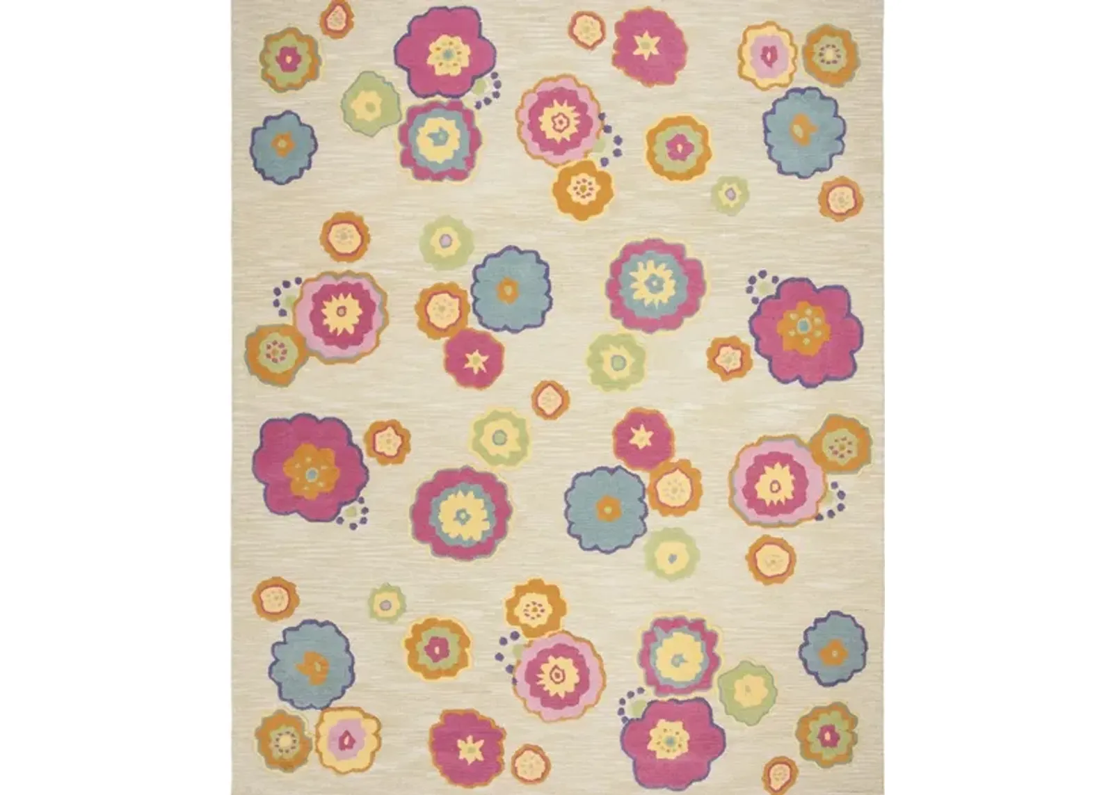 Ballerina Kid's Rug in Light Green/Multi by Safavieh