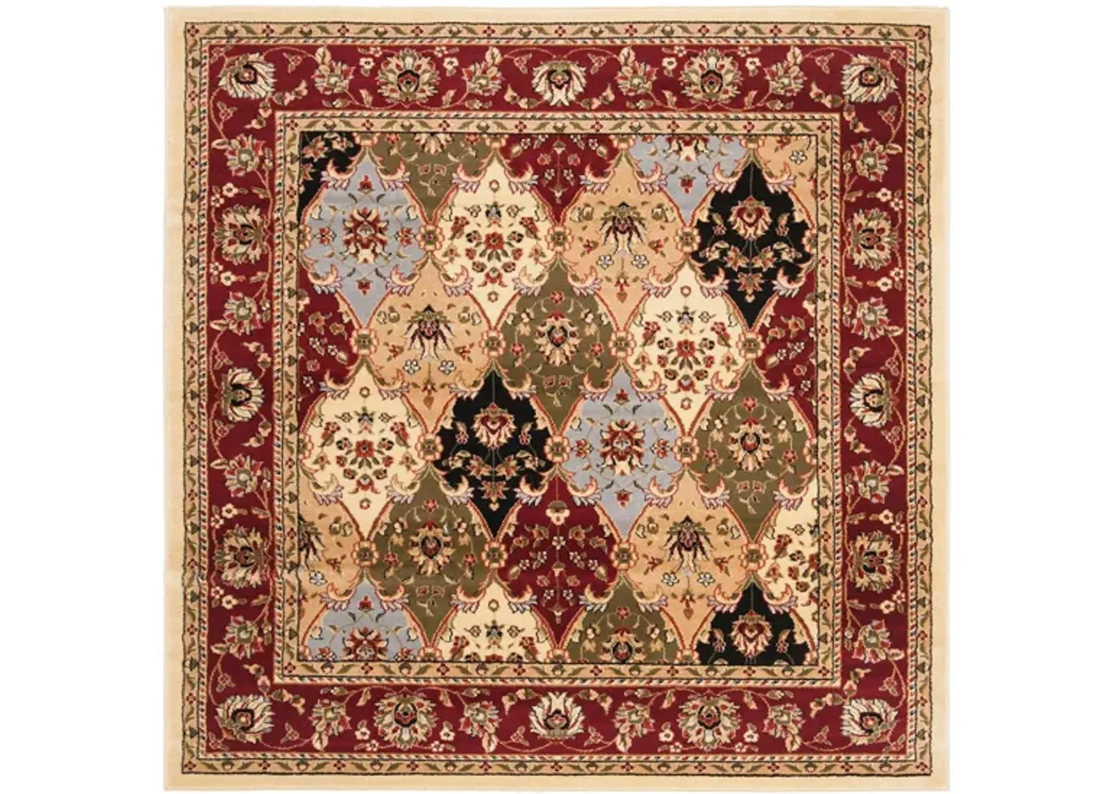 Guildhall Area Rug in Multi / Red by Safavieh