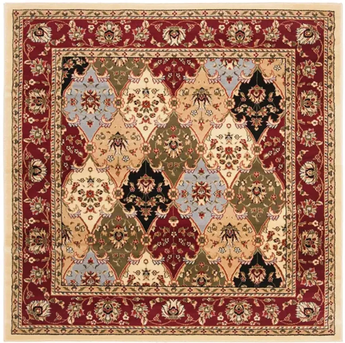 Guildhall Area Rug in Multi / Red by Safavieh