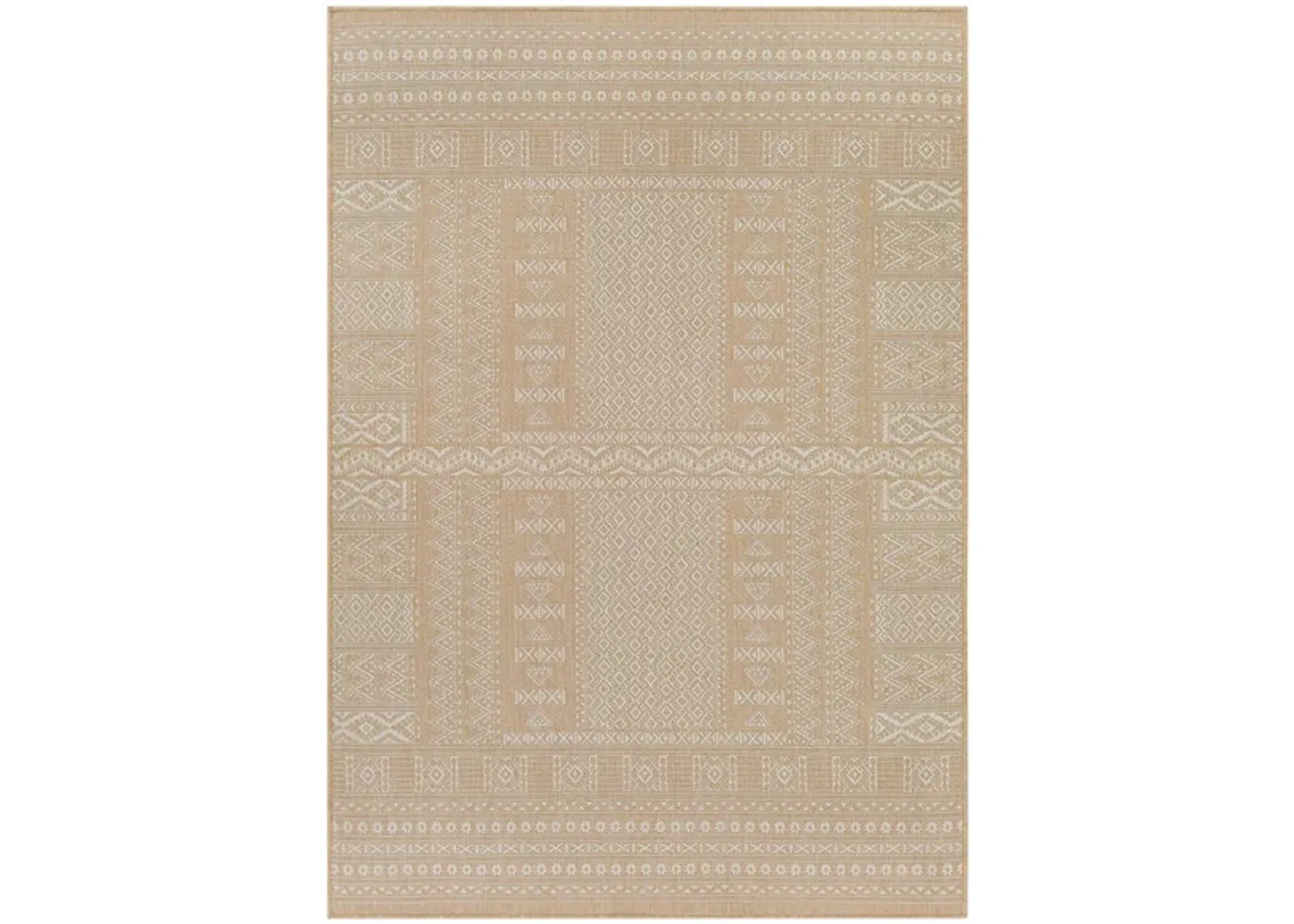 Malibu Ventura Indoor/Outdoor Area Rug in Beige, Light Beige by Surya