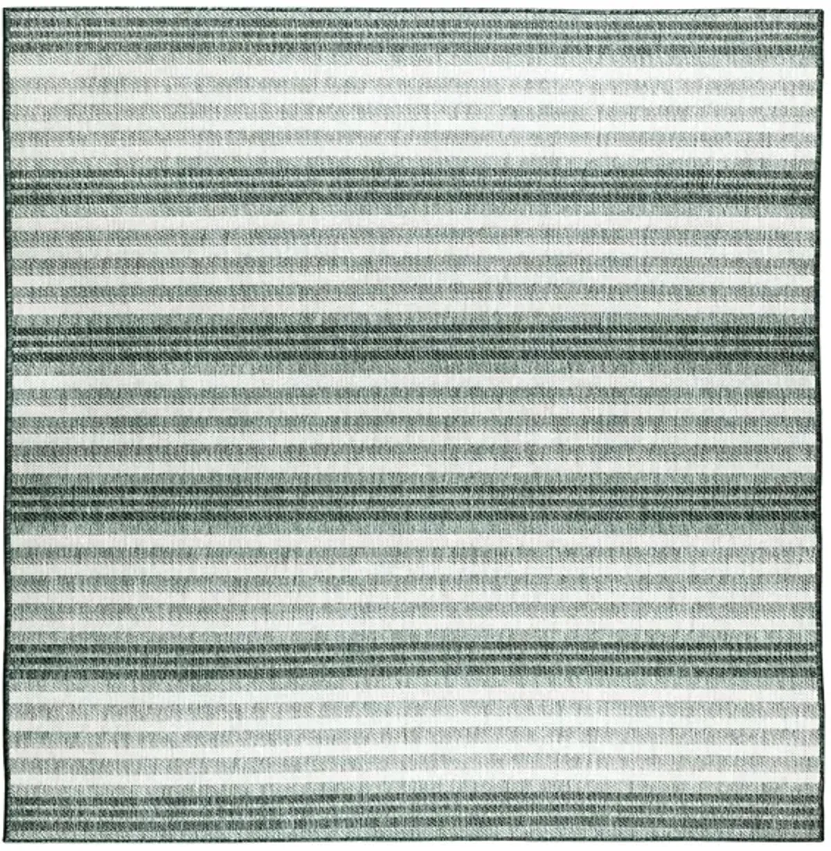 Liora Manne Malibu Faded Stripe Indoor/Outdoor Area Rug in Green by Trans-Ocean Import Co Inc