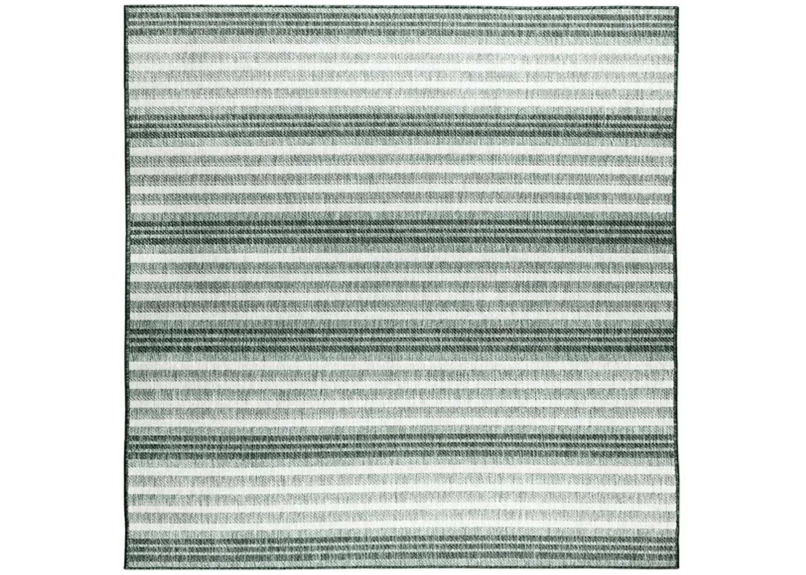 Liora Manne Malibu Faded Stripe Indoor/Outdoor Area Rug in Green by Trans-Ocean Import Co Inc