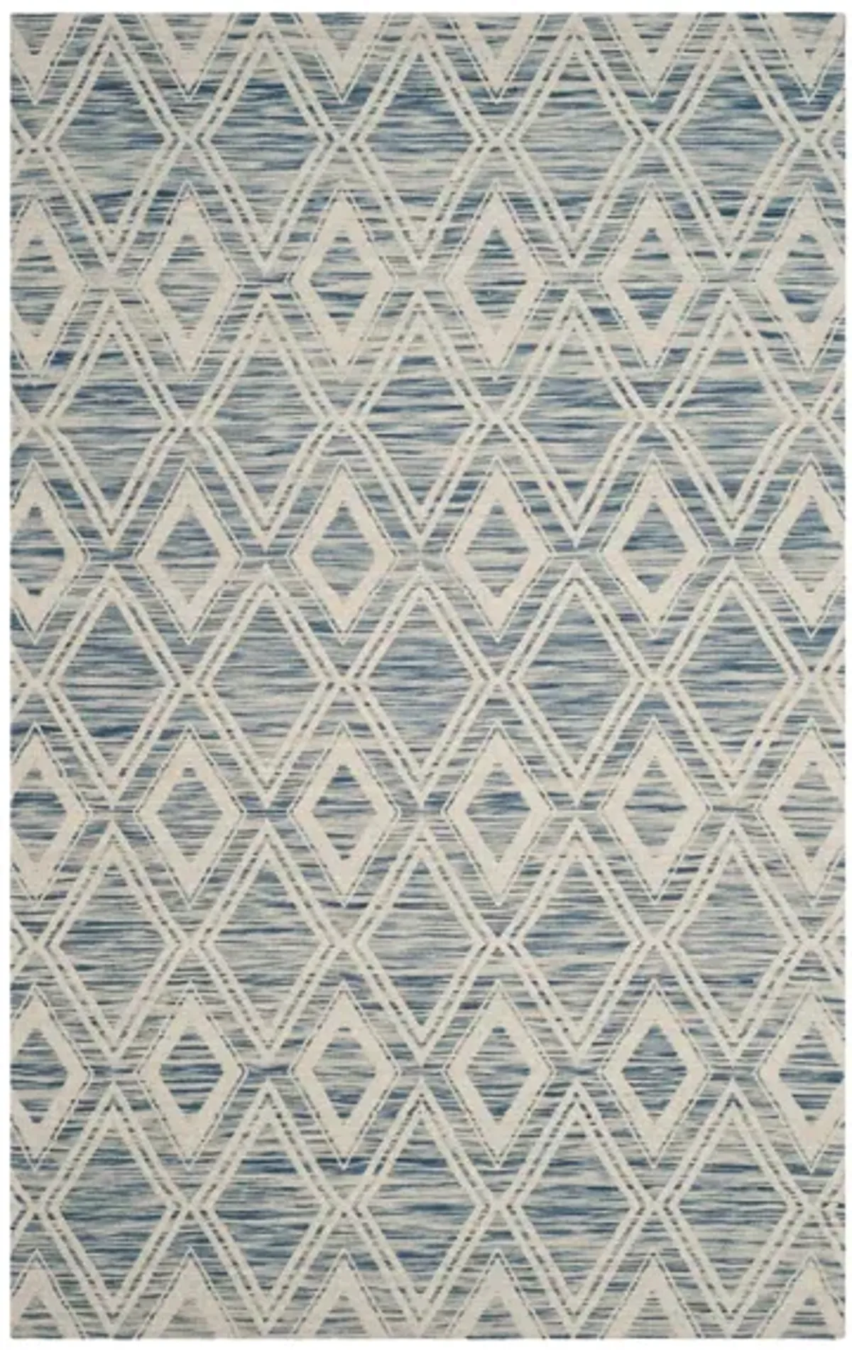 Marbella II Area Rug in Dark Blue/Ivory by Safavieh