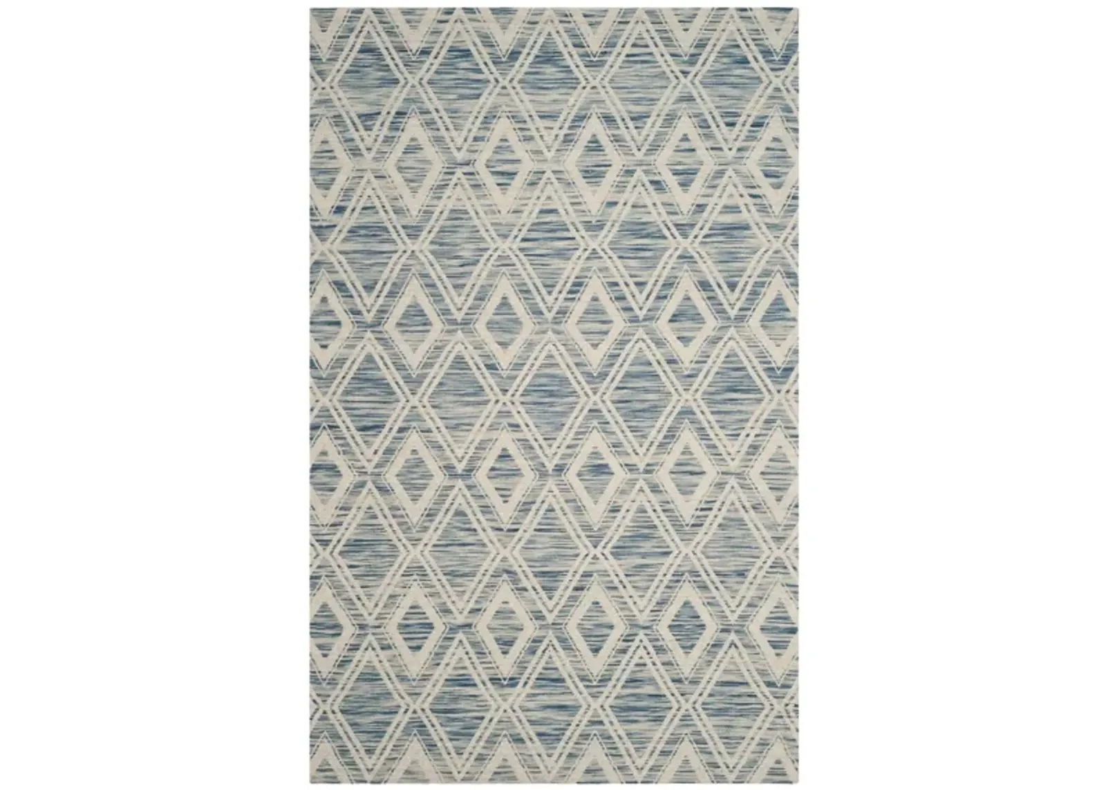 Marbella II Area Rug in Dark Blue/Ivory by Safavieh