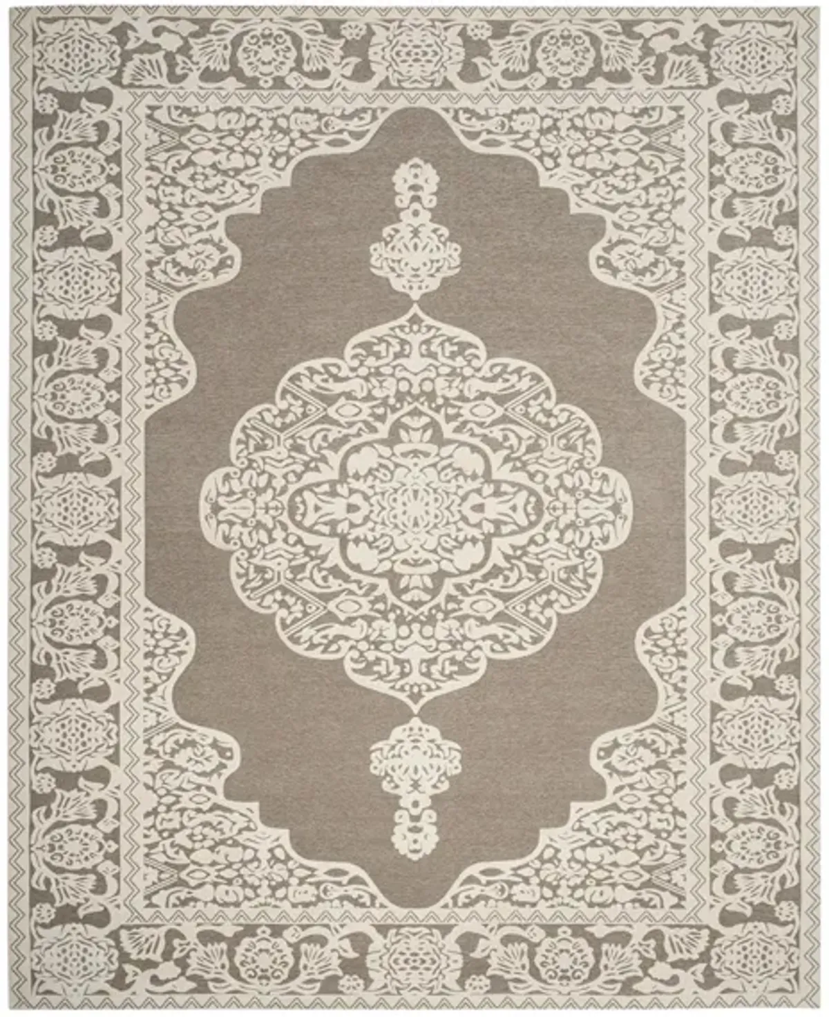 Marbella III Area Rug in Light Grey/Ivory by Safavieh