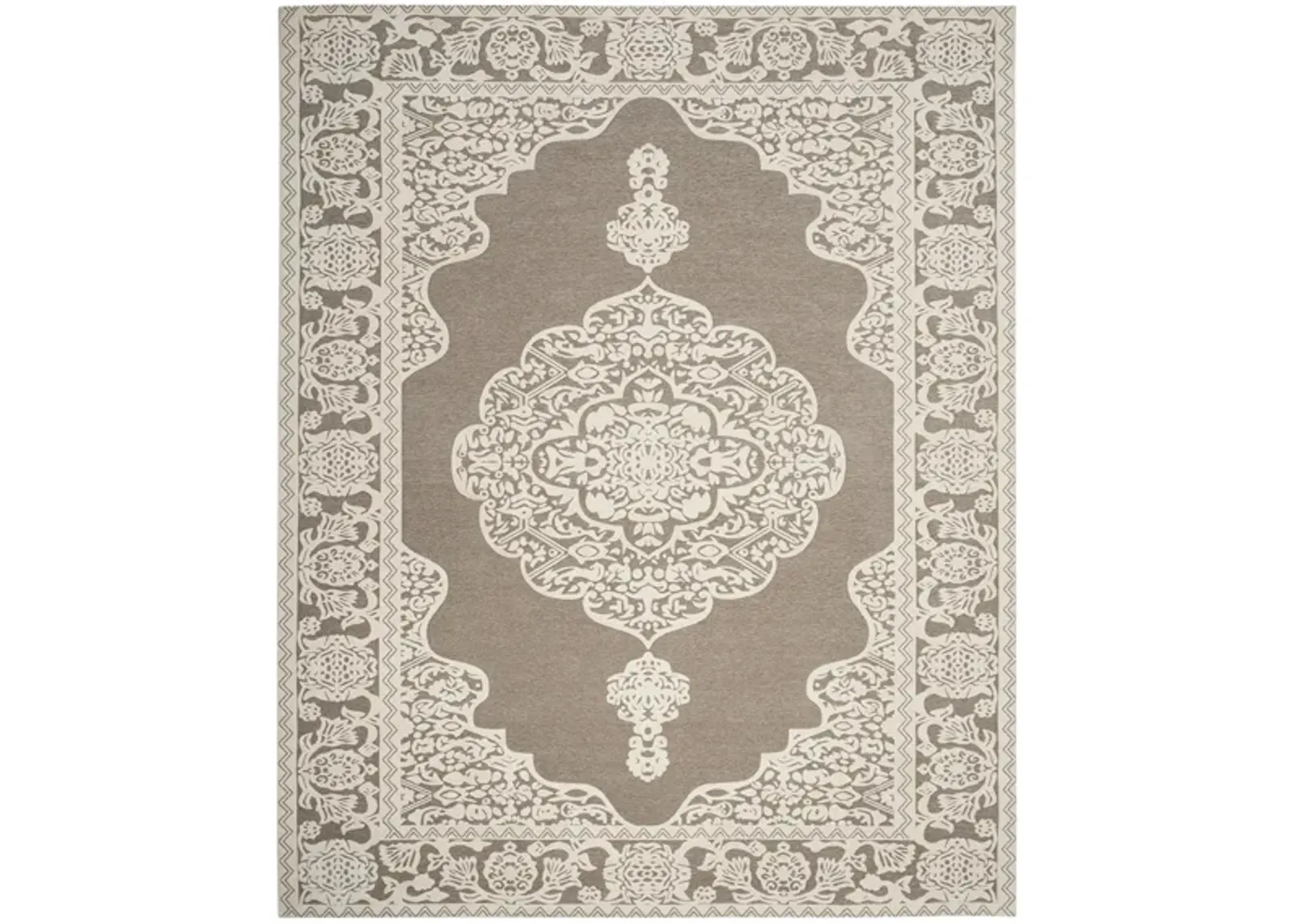 Marbella III Area Rug in Light Grey/Ivory by Safavieh