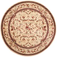 Verve Area Rug Round in Ivory by Safavieh