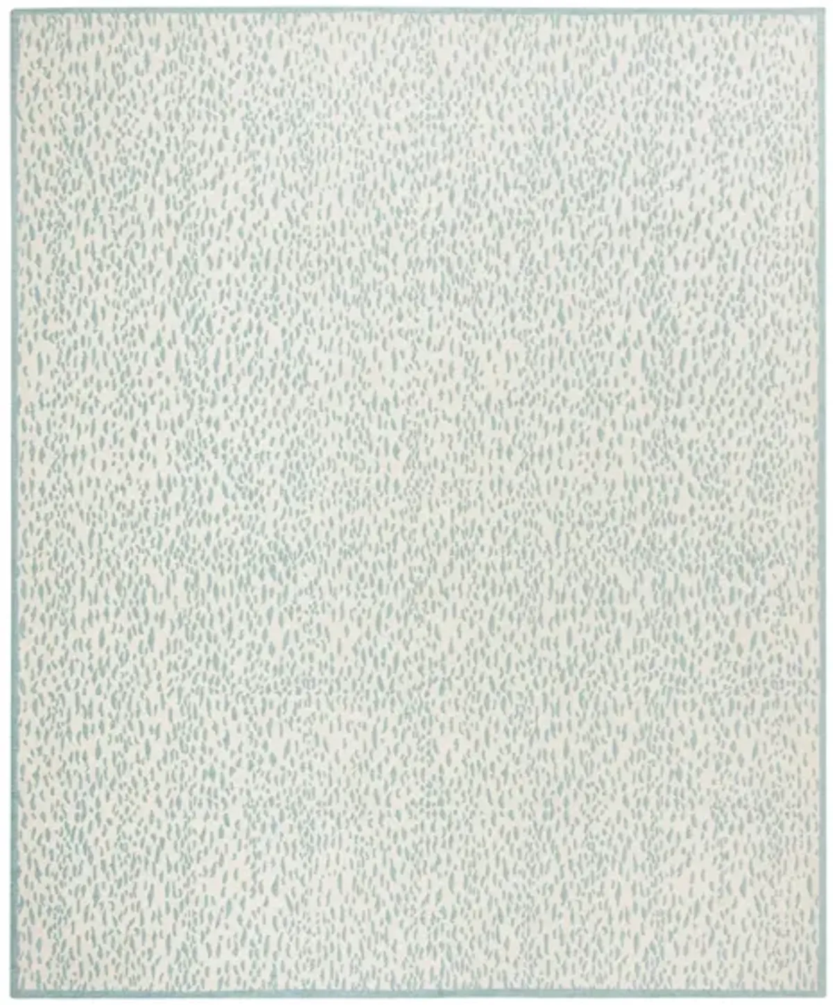 Marbella IV Area Rug in Ivory/Turquoise by Safavieh