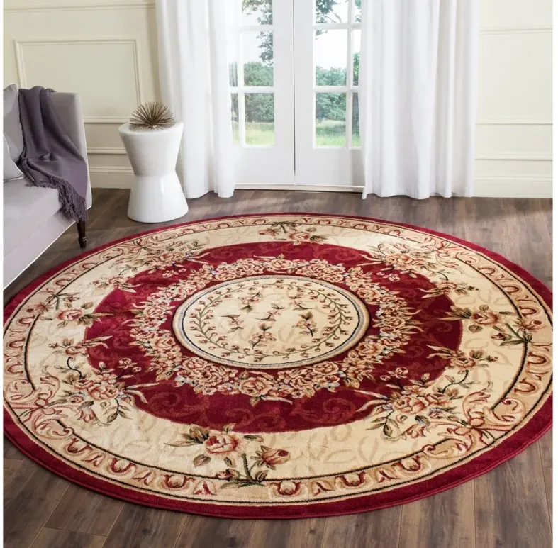 Azura Area Rug in Red / Ivory by Safavieh