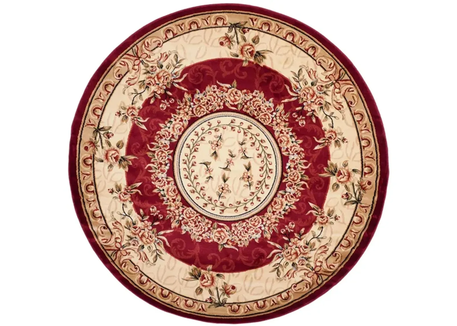 Azura Area Rug in Red / Ivory by Safavieh