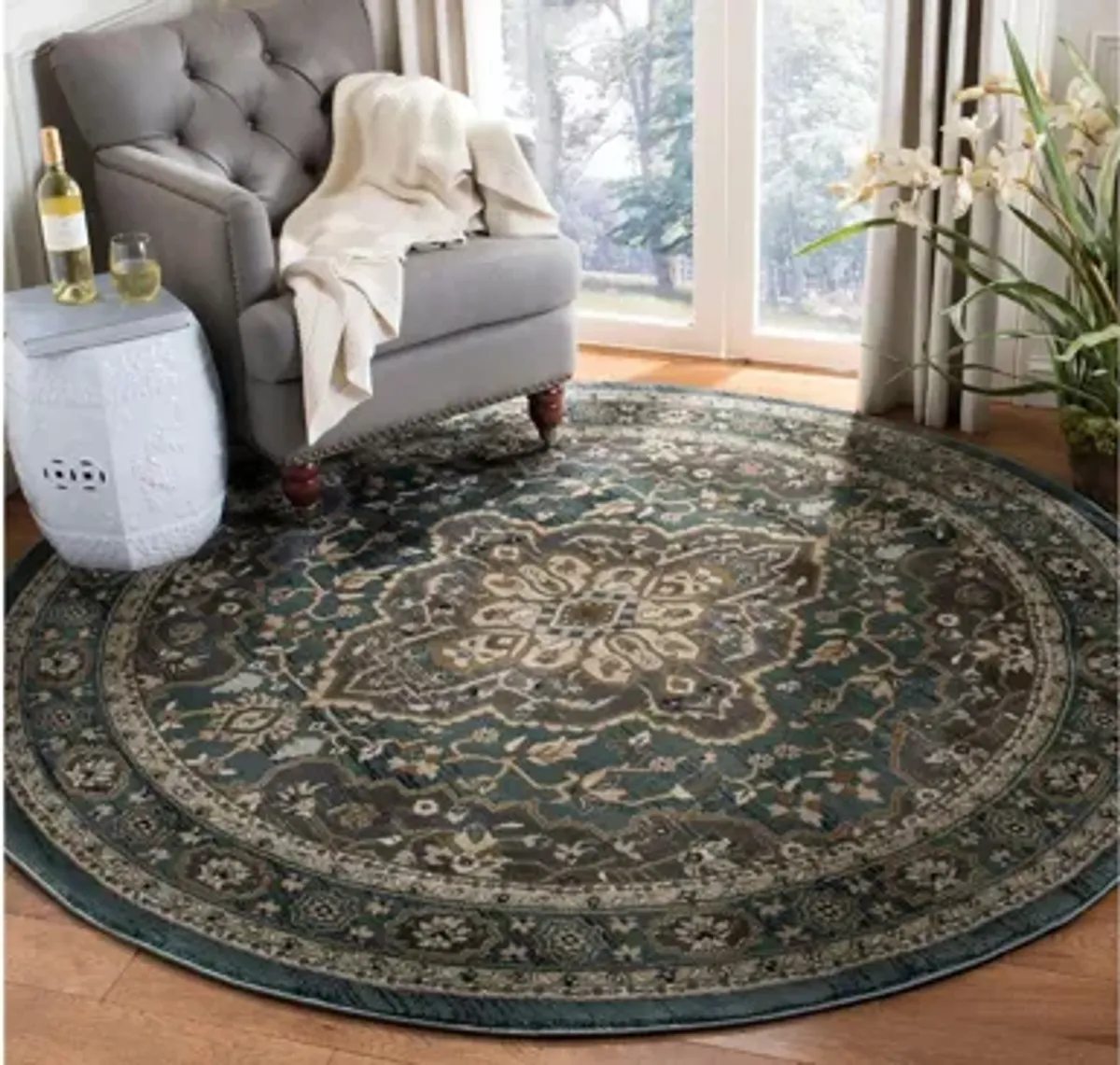 Mortimer Area Rug Round