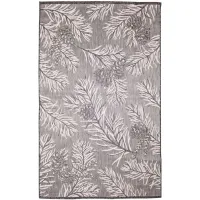 Liora Manne Malibu Pine Indoor/Outdoor Area Rug in Charcoal by Trans-Ocean Import Co Inc