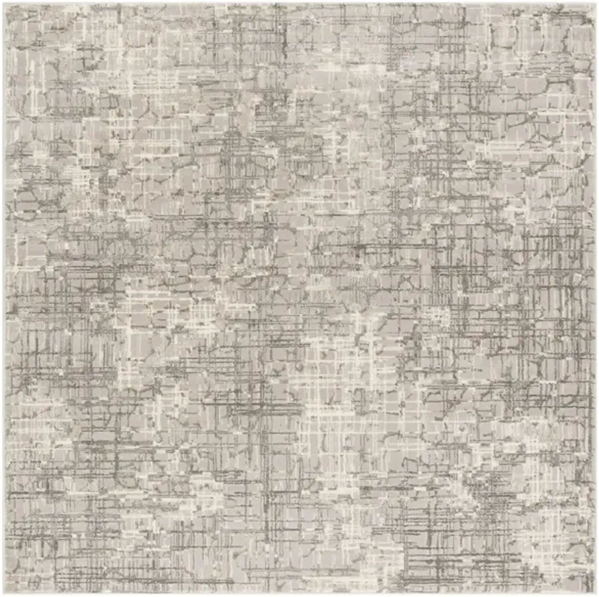 Sosa Square Area Rug in Gray by Safavieh