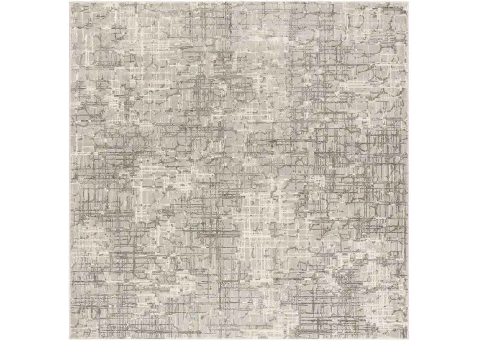 Sosa Square Area Rug in Gray by Safavieh