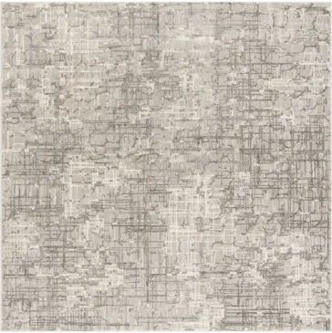 Sosa Square Area Rug in Gray by Safavieh