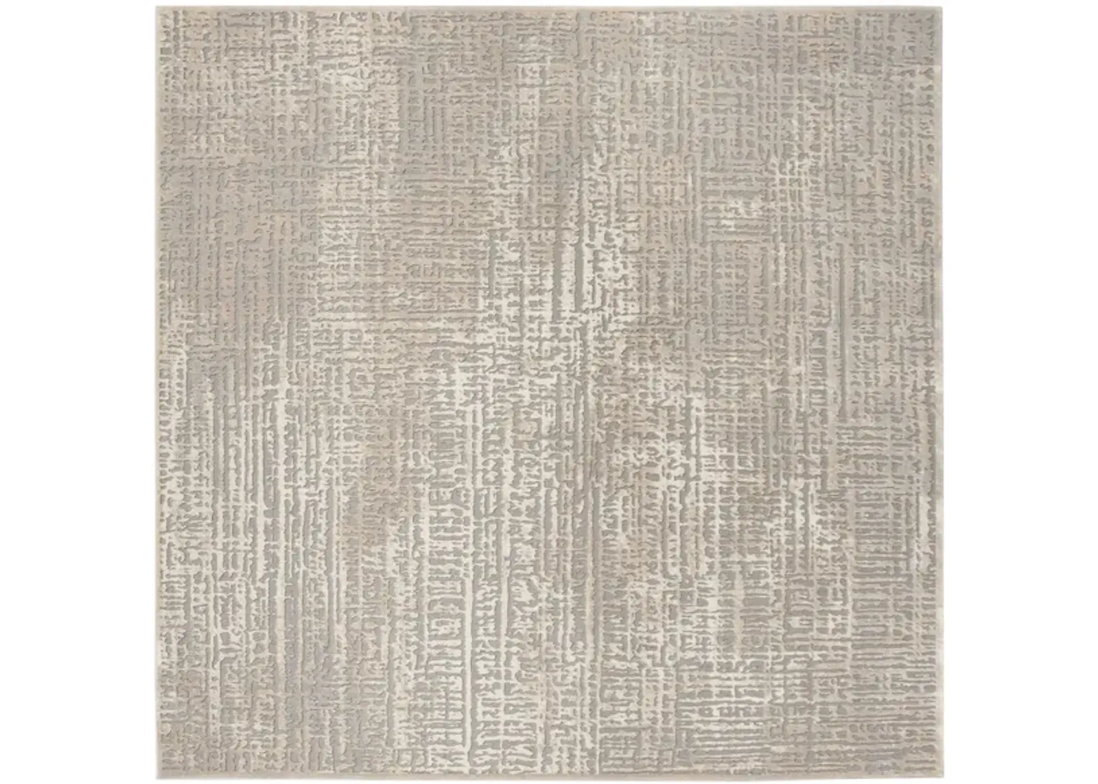 Bernard Square Area Rug in Ivory; Gray by Safavieh