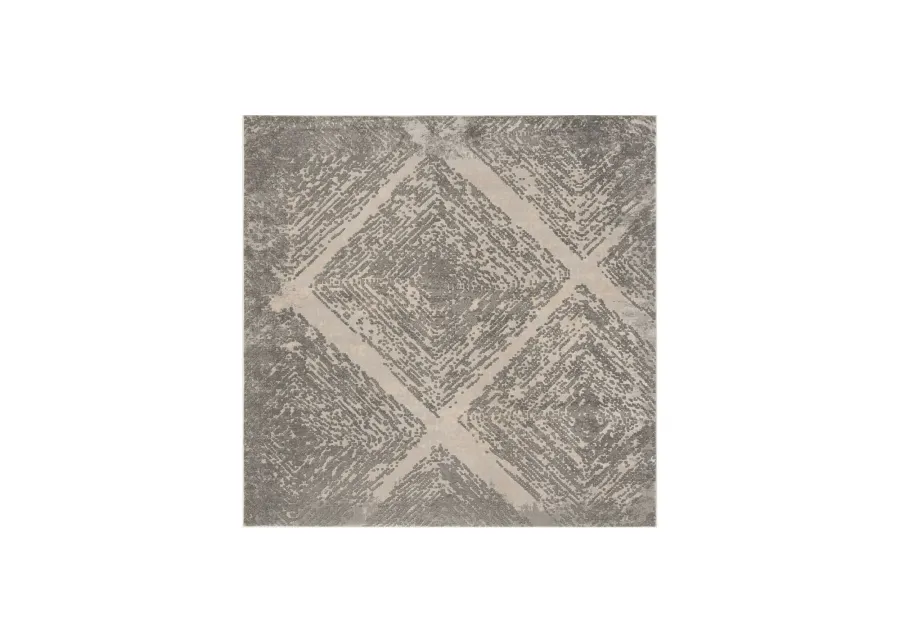 Sutton Square Area Rug in Taupe by Safavieh