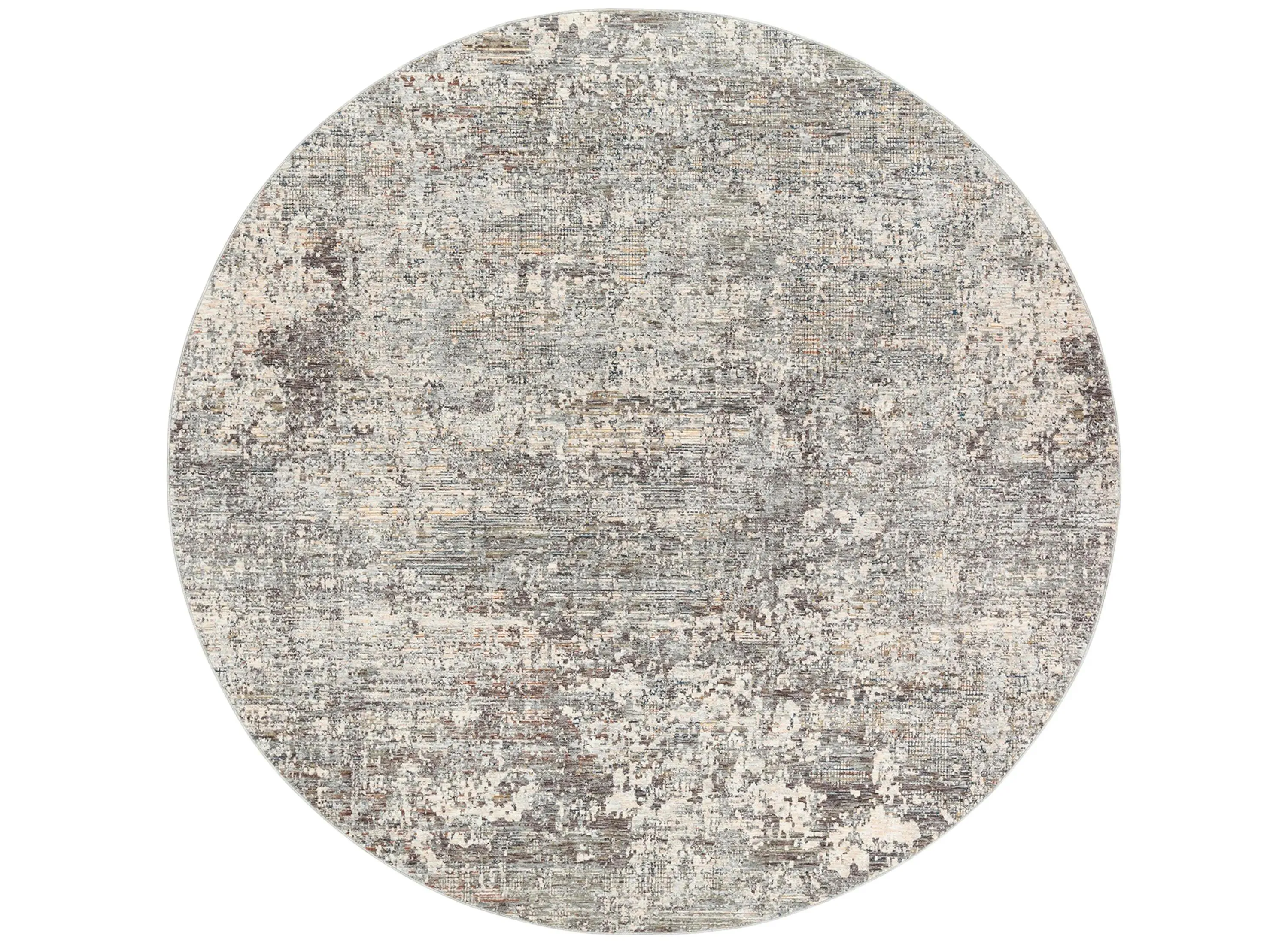 Presidential Pyrite Rug in Pale Blue, Medium Gray, Butter, Charcoal, Ivory, Bright Blue, Lime, Peach, Burnt Orange by Surya