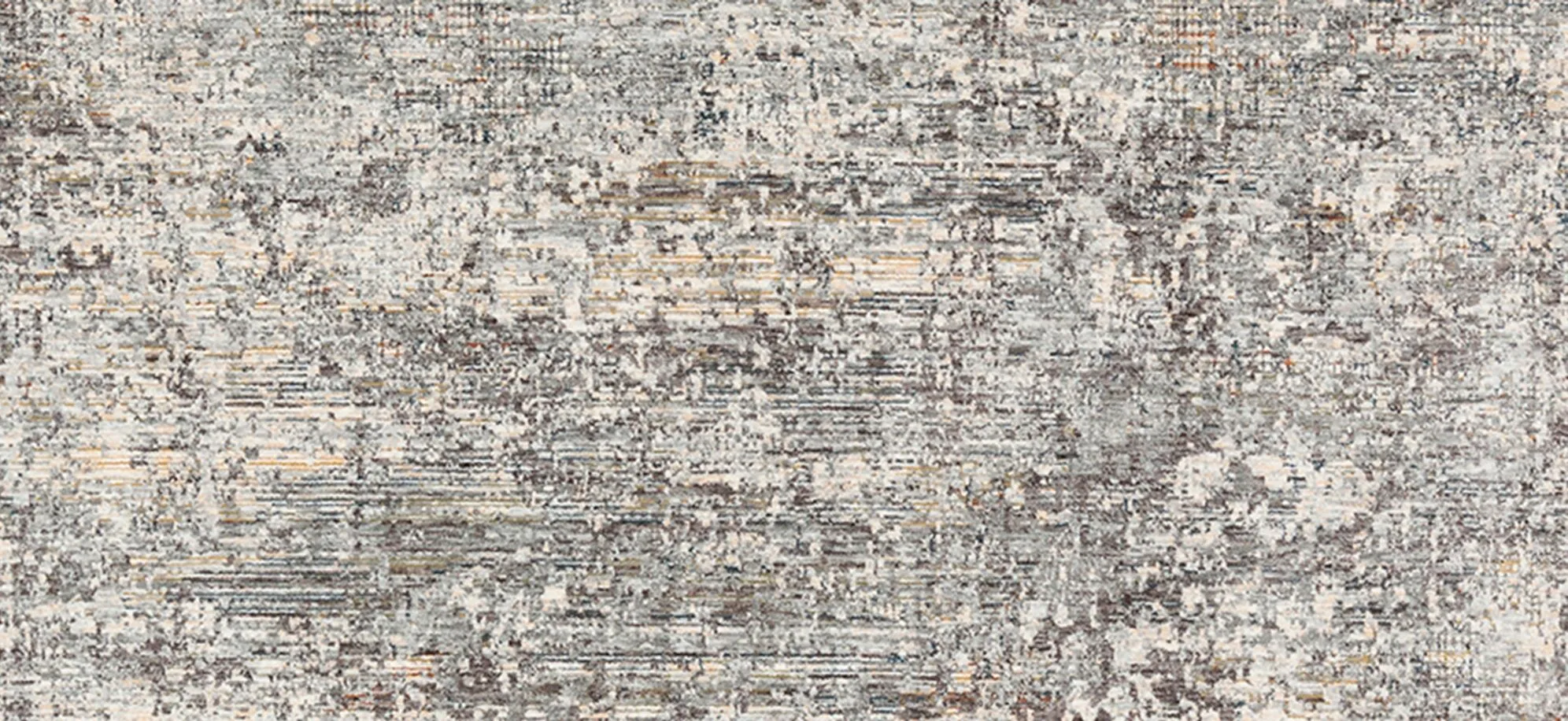 Presidential Pyrite Rug in Pale Blue, Medium Gray, Butter, Charcoal, Ivory, Bright Blue, Lime, Peach, Burnt Orange by Surya