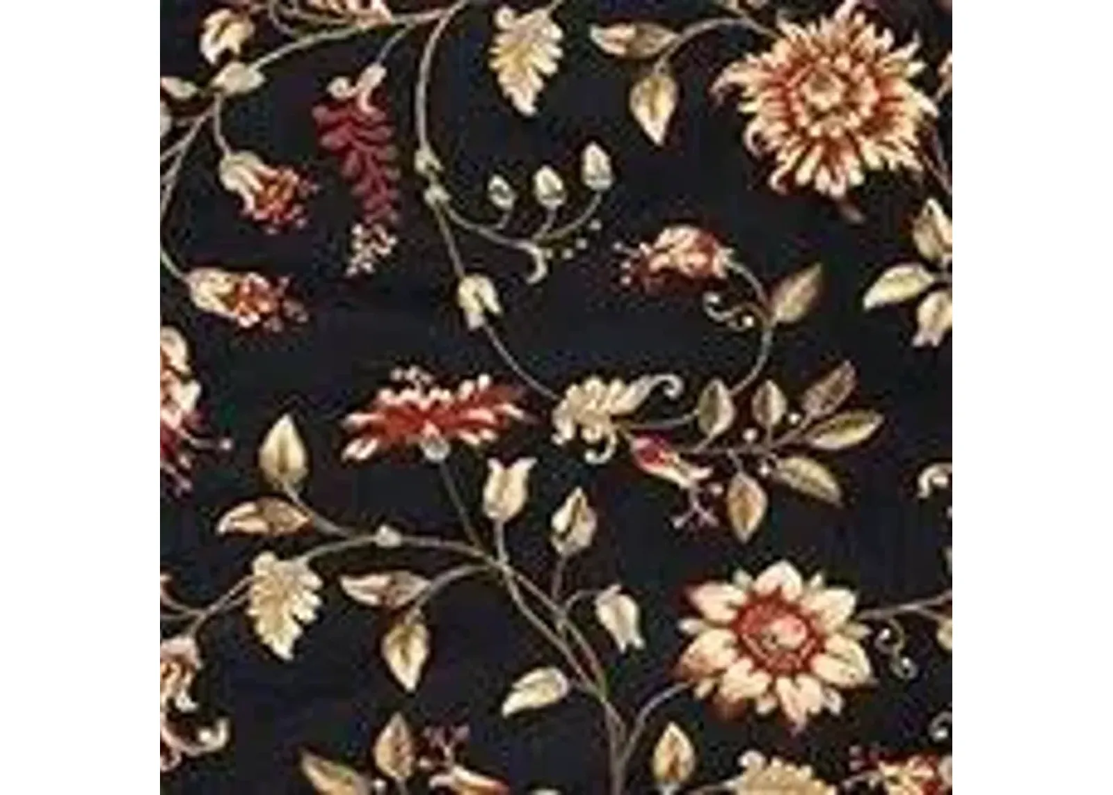 Abernethy Area Rug in Black / Multi by Safavieh