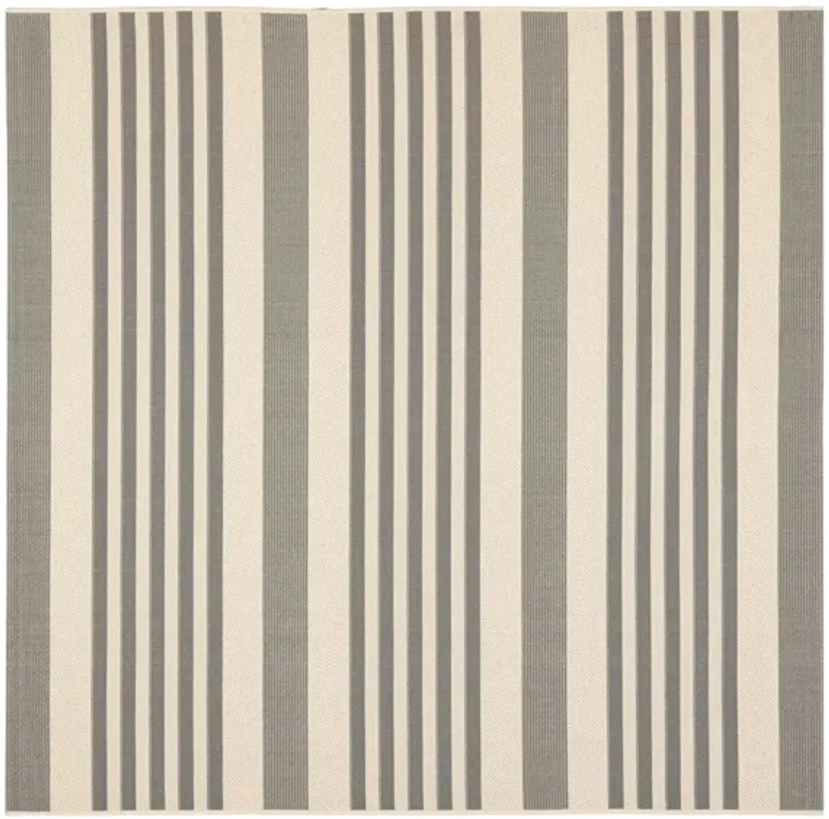 Courtyard Indoor/Outdoor Area Rug in Gray & Bone by Safavieh