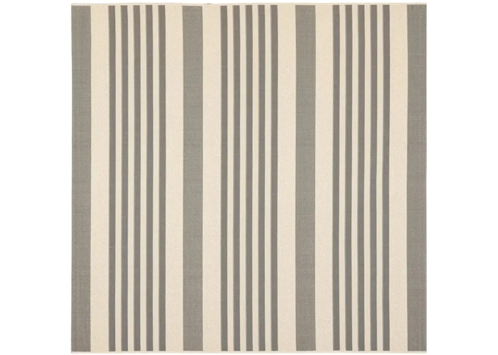 Courtyard Indoor/Outdoor Area Rug in Gray & Bone by Safavieh