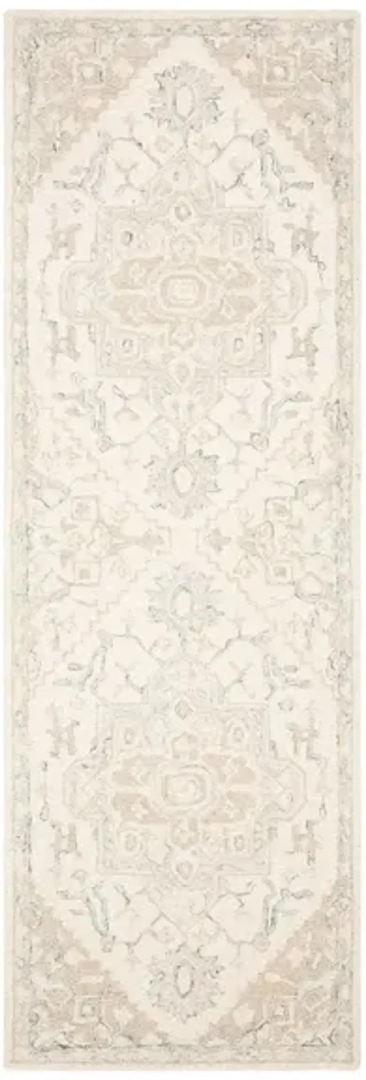 McGrath Runner Rug in Ivory & Beige by Safavieh