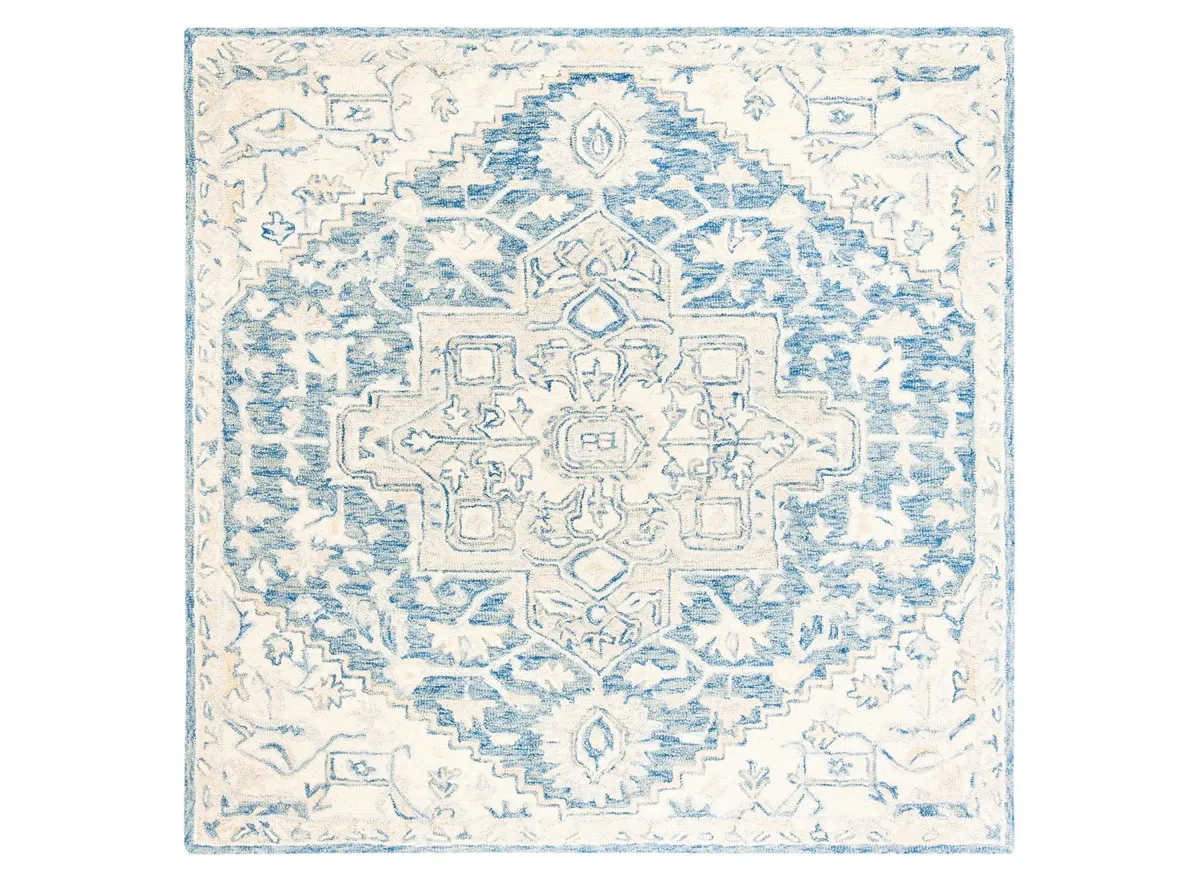 McGrath Area Rug in Blue & Ivory by Safavieh