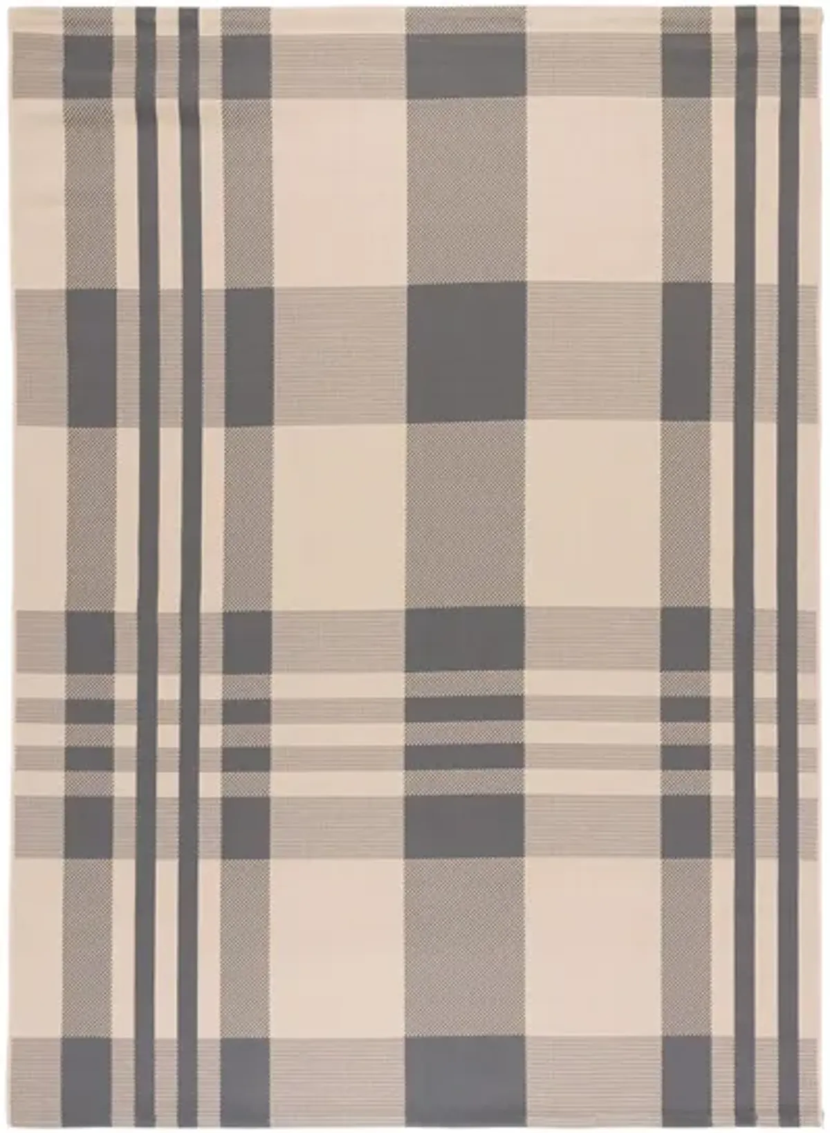 Courtyard Plaid Indoor/Outdoor Area Rug