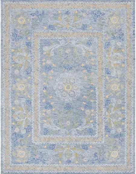 Shellville Area Rug in Blue & Green by Safavieh