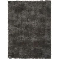 Luxuria Shag Area Rug in Grey by Nourison