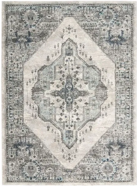 American Kathy Area Rug in Grey by Nourison