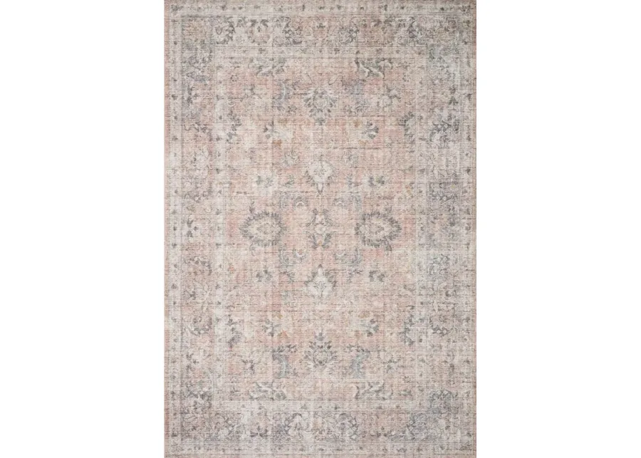 Skye Area Rug in Blush/Grey by Loloi Rugs