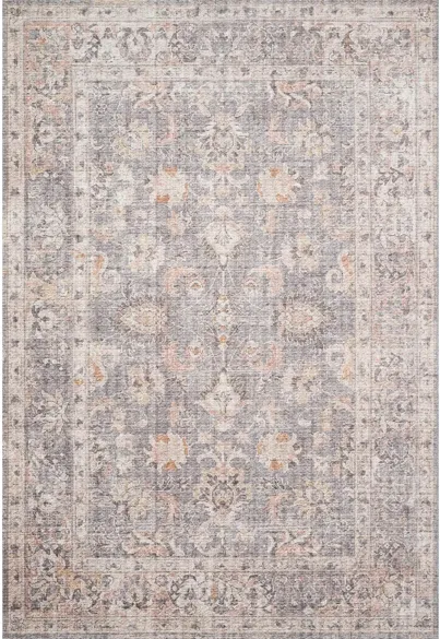 Skye Accent Rug in Grey/Apricot by Loloi Rugs