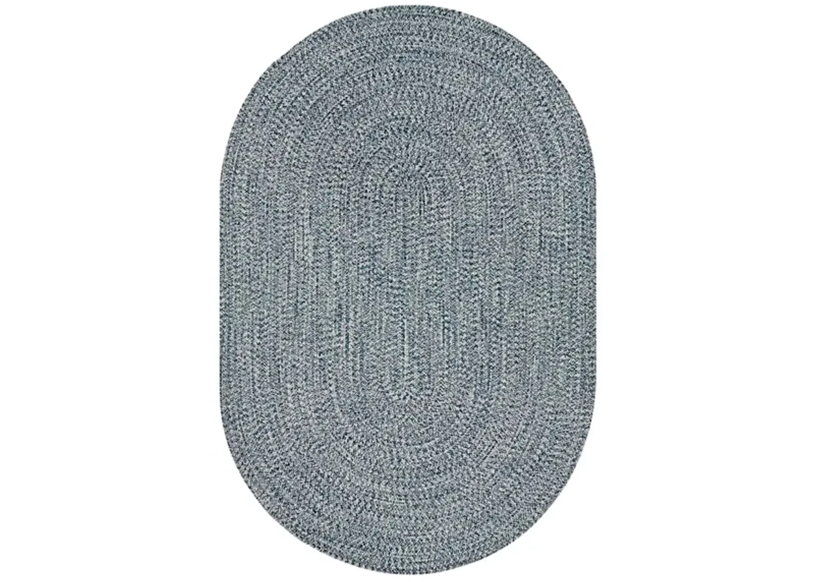 Chesapeake Bay Rug in Dark Blue, Medium Gray, Cream by Surya