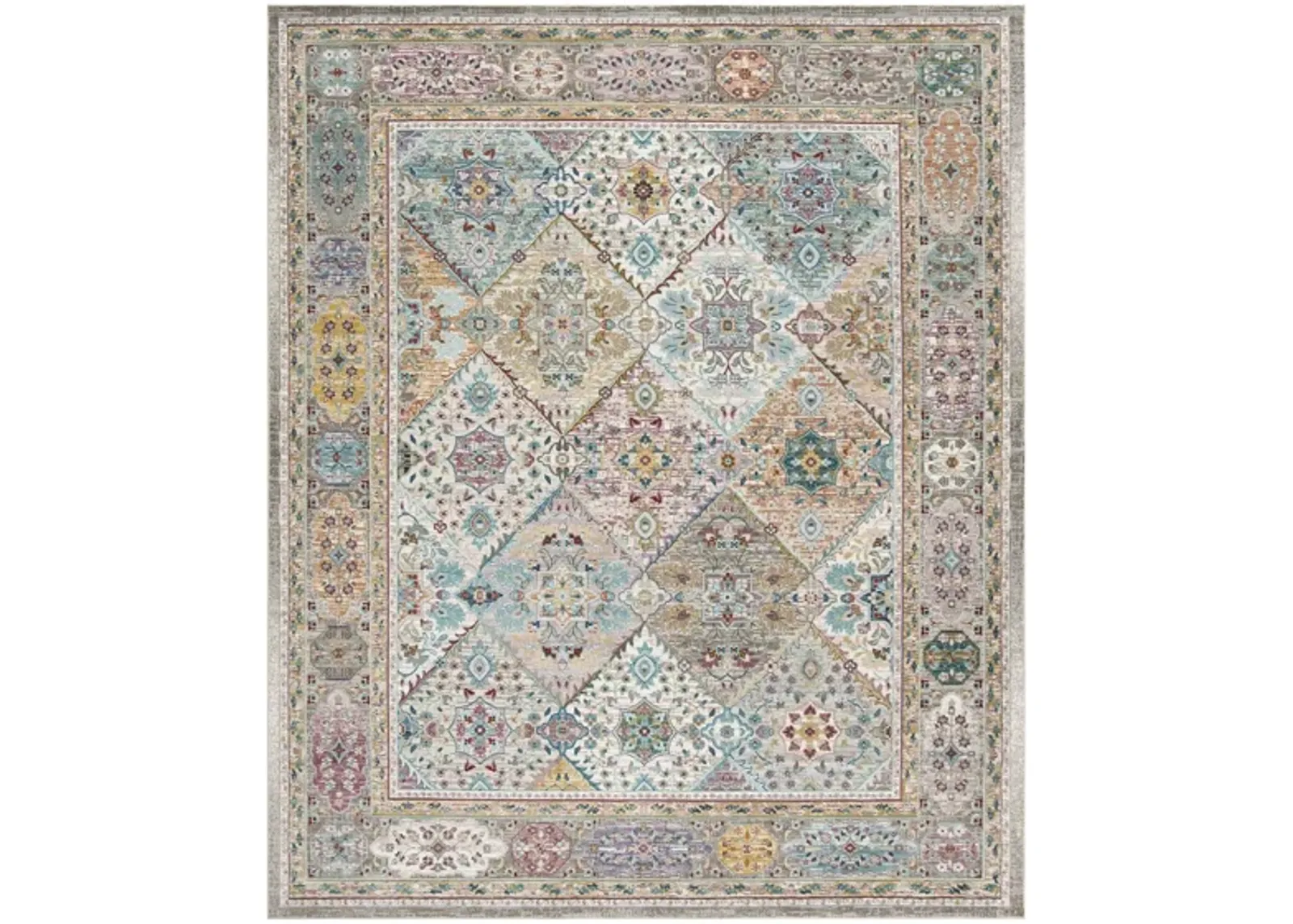 Adalyn Area Rug in Cream / Multi by Safavieh