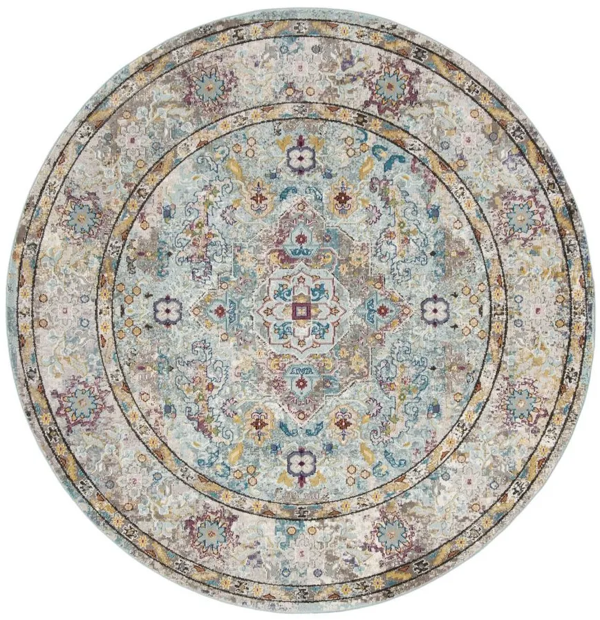 Ahannah Area Rug in Beige / Blue by Safavieh