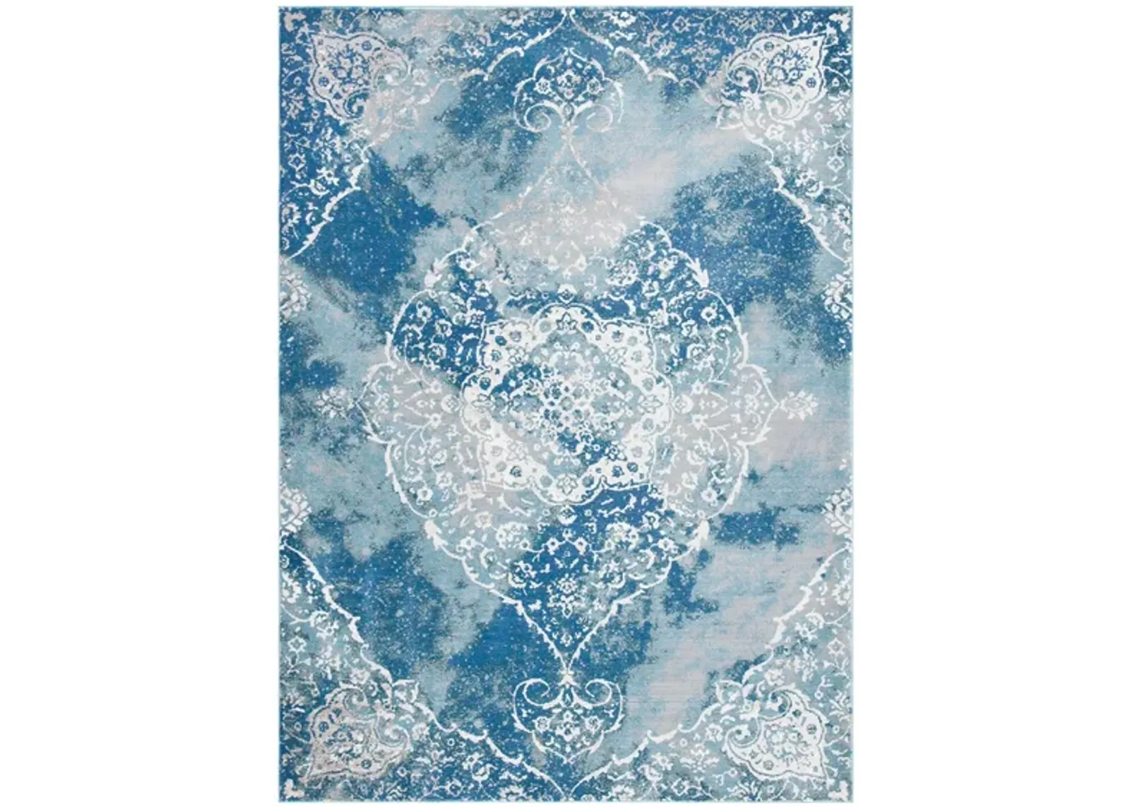 Anson Area Rug in Light Blue / Ivory by Safavieh