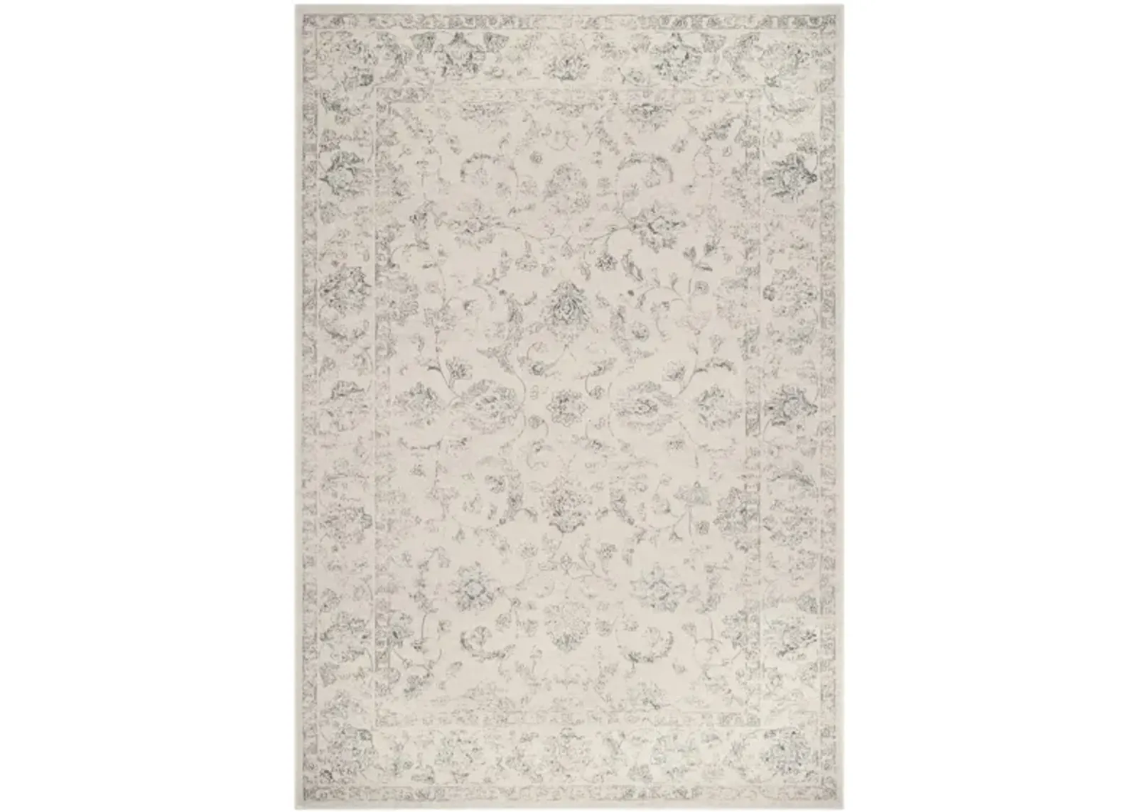 Carnegie Area Rug in Cream / Gray by Safavieh