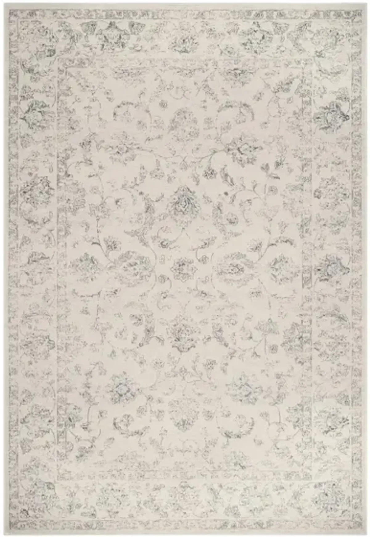 Carnegie Area Rug in Cream / Gray by Safavieh