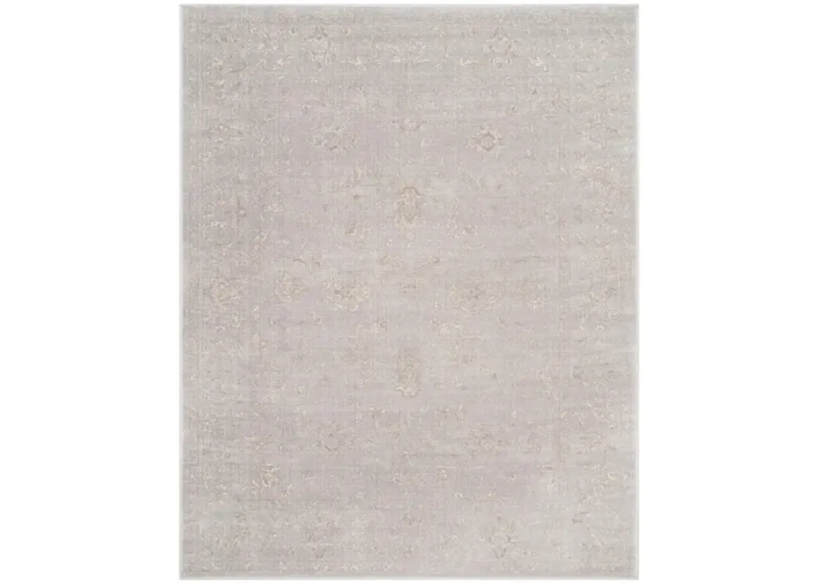 Carnegie Area Rug in Light Gray / Cream by Safavieh