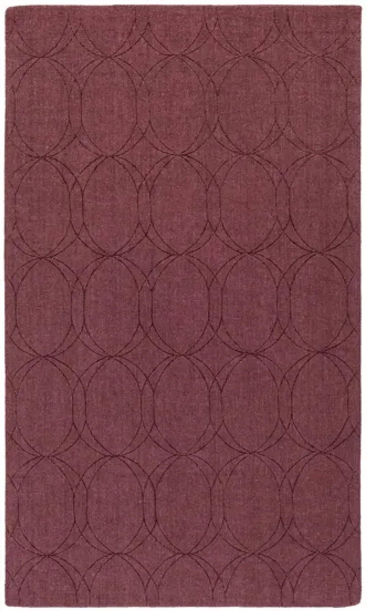 Rupert Area Rug in Dark Brown by Surya