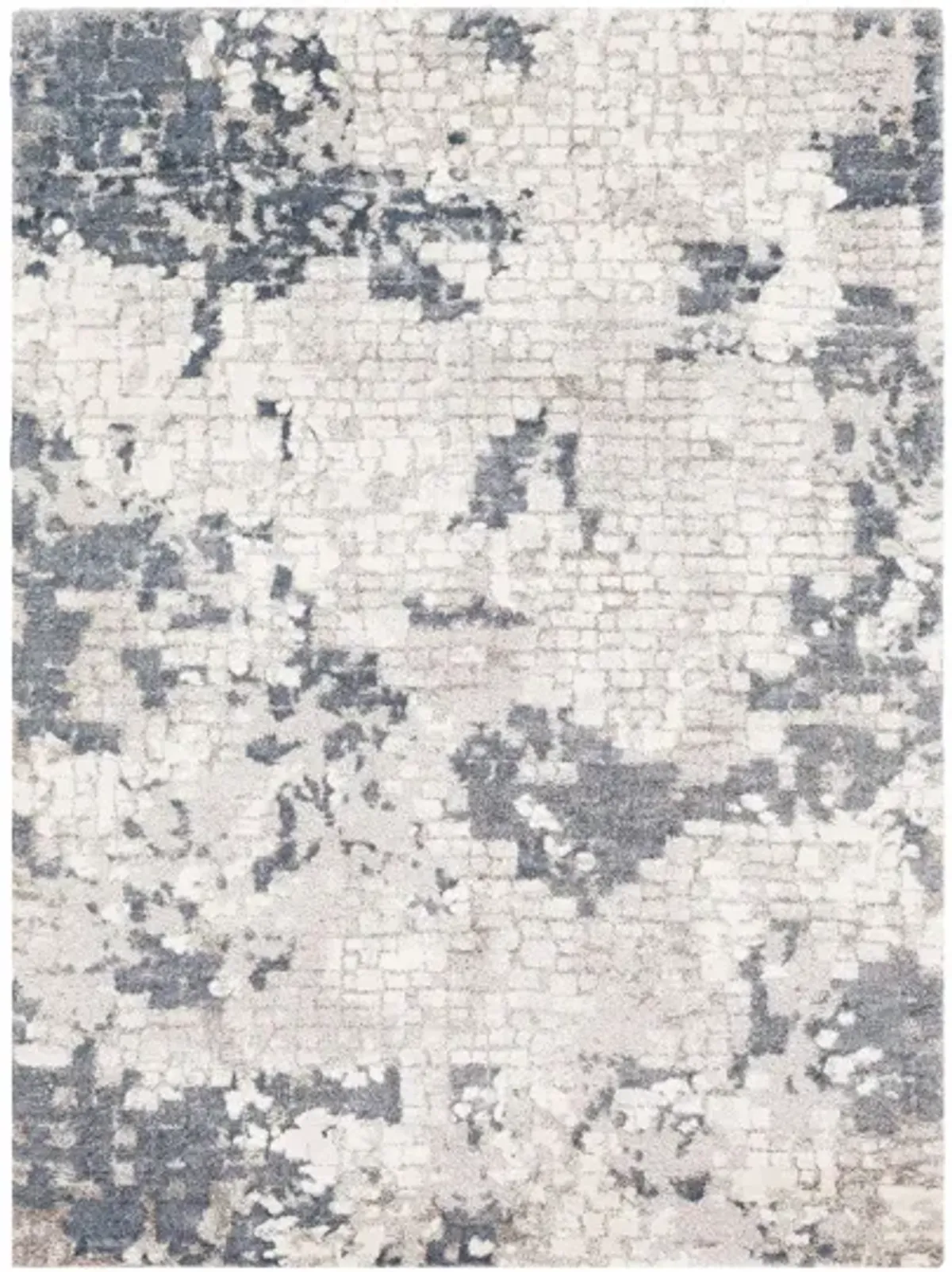 Finley Area Rug in Denim, Pale Blue, Light Gray, Medium Gray, Ivory by Surya